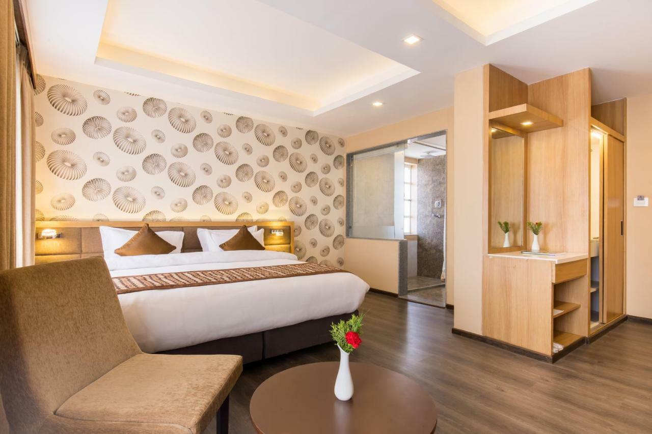 Bouddha Boutique Hotel Pvt Ltd กาฐมาณฑุ ภายนอก รูปภาพ